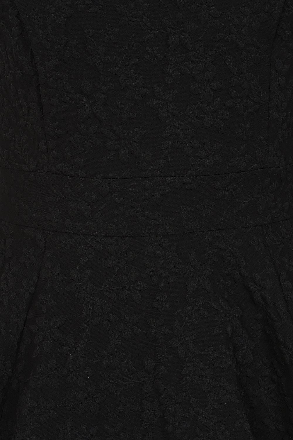 Piper Black Floral Swing Dress